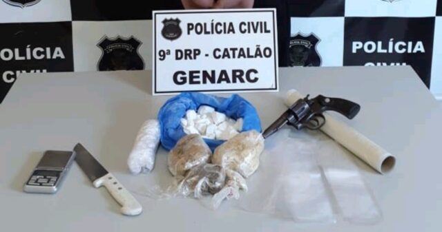 GENARC 9ªDRP prende mais um traficante de drogas em Catalão
