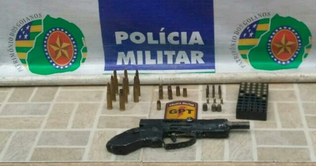 Polícia Militar realiza a prisão de suspeito de tentativa de homicídio e posse de arma de fogo e munições