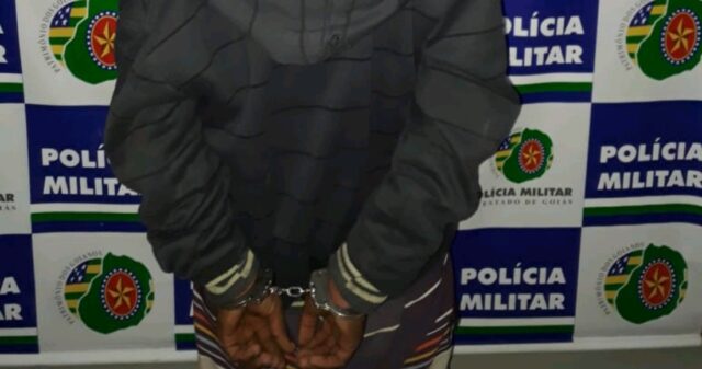 Polícia Militar captura foragido da justiça, em Ipameri