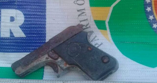 Polícia Militar realiza a apreensão de mais uma arma de fogo