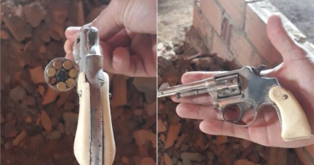 Polícia Militar de Ipameri apreende armas e continua buscas por homicida