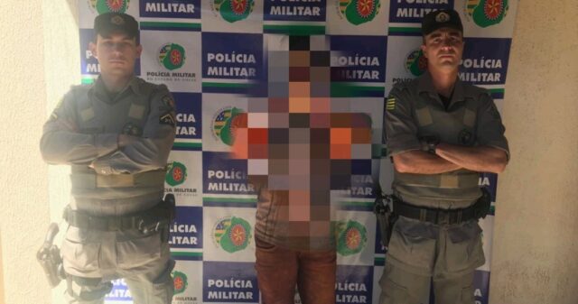 Polícia Militar prende em flagrante suspeito por furto de celular, em Pires do Rio