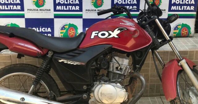 Polícia Militar em Catalão recupera veículo furtado