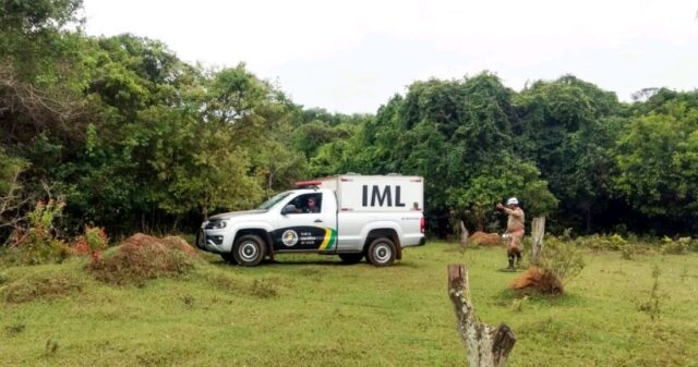 Corpo de homem que desapareceu no Córrego Pirapitinga é encontrado em uma Fazenda próximo à Mitsubishi.