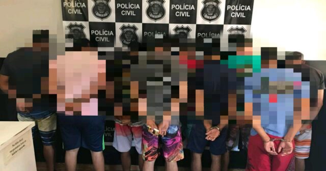 "Operação Efeito Dominó" realizada pela Depol de Ipameri/9°DPR prende 12 suspeitos