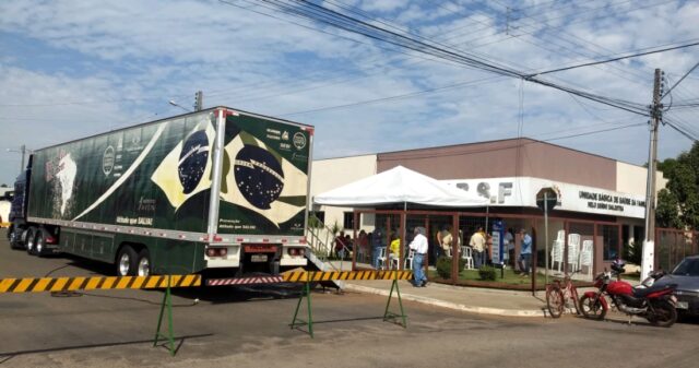 Ouvidor recebe a carreta do Hospital do Amor de Barretos