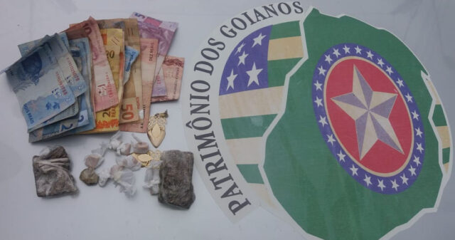 Polícia Militar realiza a apreensão de dois menores de idade e de uma maior, por tráfico de drogas