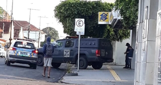 Caixa eletrônico da agência do Banco do Brasil em Goiandira é alvo de tentativa de roubo
