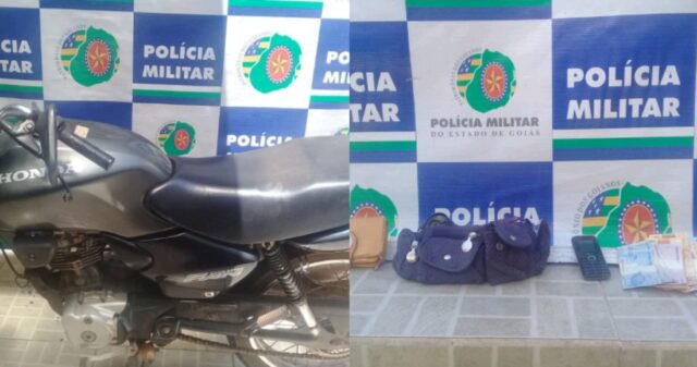 Polícia Militar recupera veículo furtado é realiza prisão de suspeito a rouba no comércio de Catalão