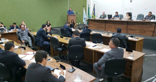 Roteiro da 41ª Sessão Ordinária da Câmara Municipal de Catalão