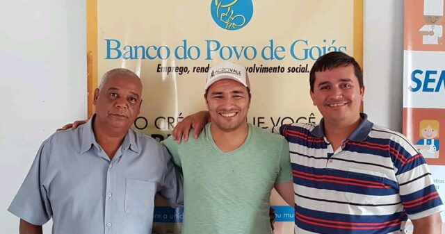 O Banco do Povo, Secretaria de Indústria é Comércio e Prefeitura de Ouvidor, atuante no desenvolvimento do município