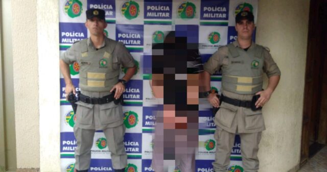 Polícia Militar prende suspeito de furto e foragido da justiça em Pires do Rio