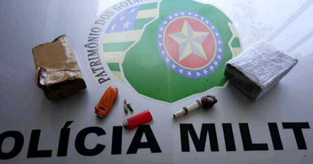 PM prende três suspeitos de tráfico de drogas durante abordagem em Ipameri