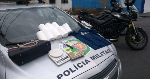 Polícia Militar em Catalão prende suspeito de roubo à pessoa, ocorrido no último dia 14/10