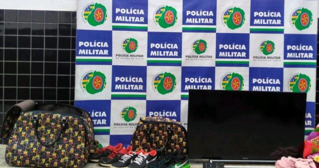 Polícia Militar recupera objetos furtados em residência