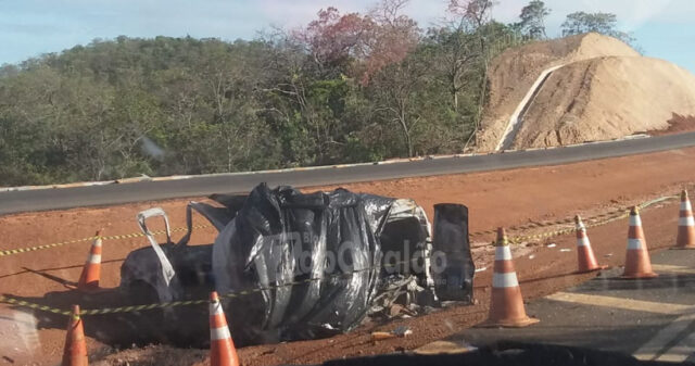 Dois acidentes envolvendo ambulâncias deixam três mortos na BR 050 e seis feridos na BR 153