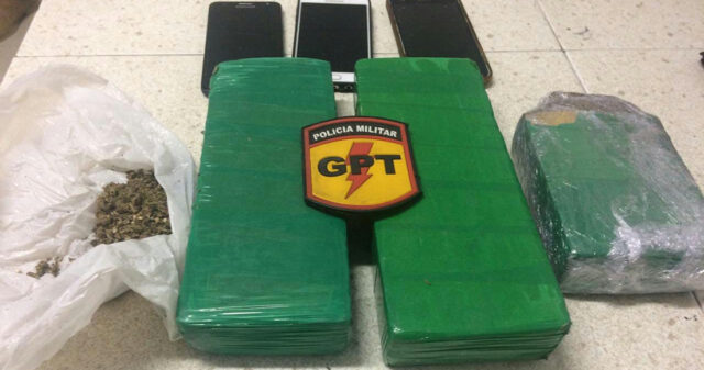 Homem é preso com aproximadamente 3 quilos de maconha, em Catalão