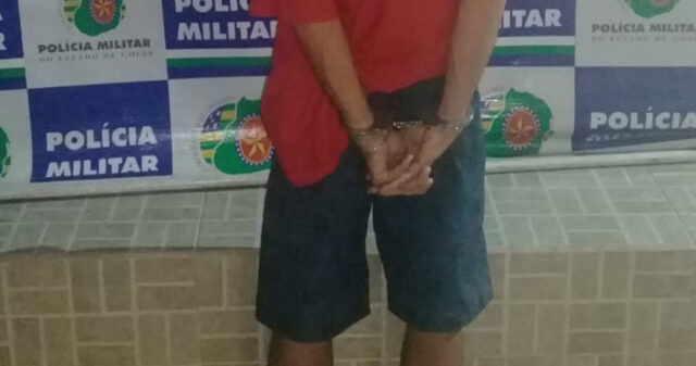 Polícia Militar realiza a prisão de suspeito de furto na Festa do Rosário