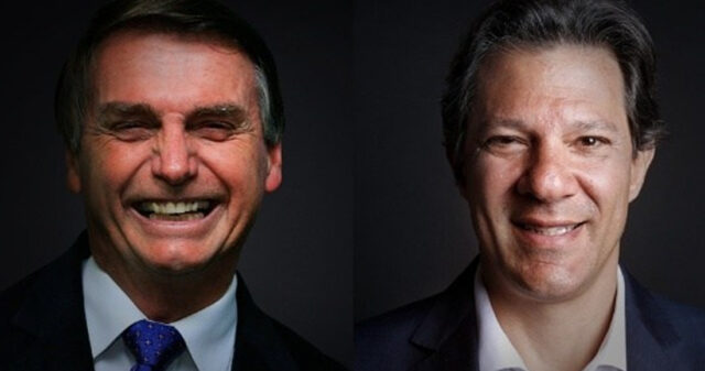 Jair Bolsonaro e Fernando Haddad disputarão segundo turno