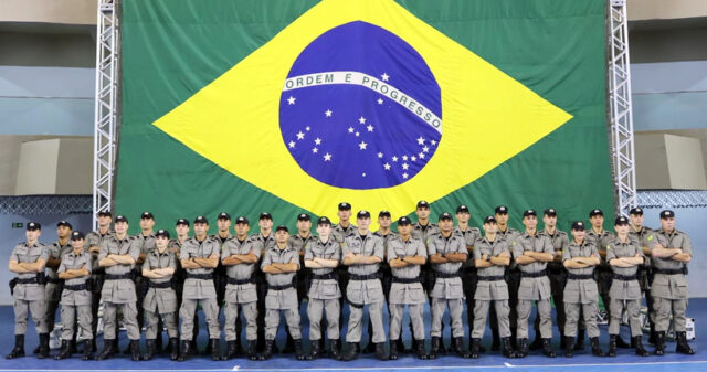 Confira como foi a solenidade de formatura do Curso de Formação de Praça do (CFP/2017-2) da PMGO