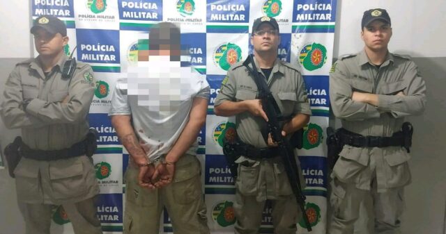 Polícia Militar prende suspeito de furto em supermercado em Ipameri