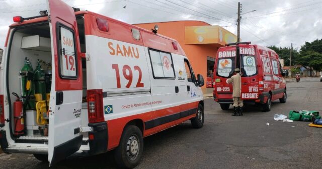 Três pessoas ficam feridas em acidente de trânsito em Catalão
