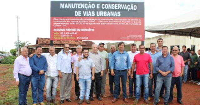 Prefeitura de Ouvidor da início na Manutenção e Conservação de vias Urbanas do município