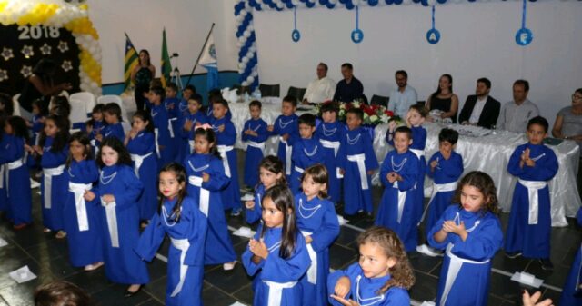 Creche Escola “Adelice Felipe dos Santos” de Cumari realiza formatura dos alunos infantil II