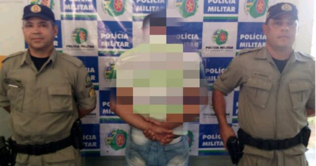 CPR recaptura foragido justiça durante abordagem na GO-330, em Pires do Rio