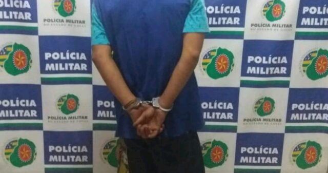 Em Ipameri, Polícia Militar prende suspeito de furto em comércio