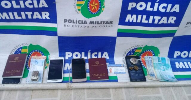 Polícia Militar prende suspeitos por trafico de drogas em Catalão