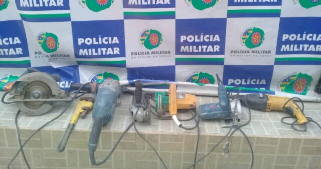 Polícia Militar prende suspeito de furto em residência e recupera todos os objetos furtados