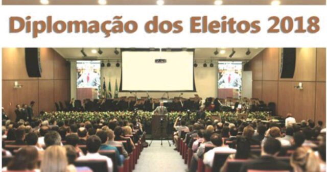 Diplomação dos eleitos em 2018 acontece nesta quarta-feira, em Goiânia