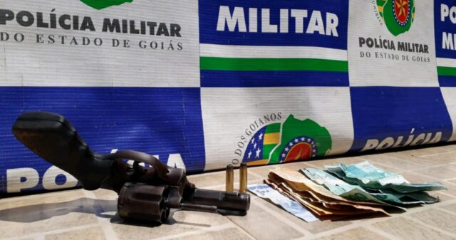 Polícia Militar apreende mais arma de fogo em Catalão