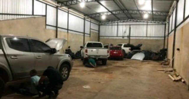 PCDF prende quadrilha espercializada em furto de camionete de luxo no DF e parte das caminhonetes estavam em um galpão no município Catalão