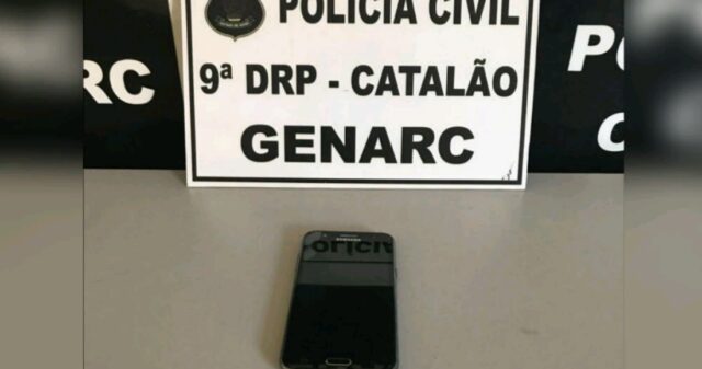Genarc prende em flagrante receptador de smartphone furtado na cidade de Catalão