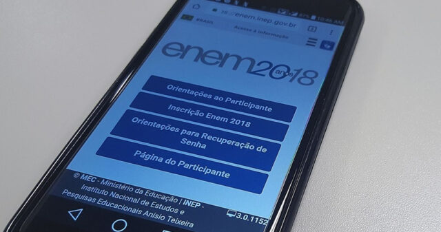Inep divulga hoje notas do Enem