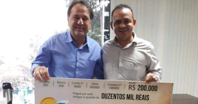 Câmara Municipal de Catalão repassa R$ 200 mil ao município.