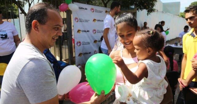 Presidente da Câmara de Catalão Caçula, participa de eventos no final de semana