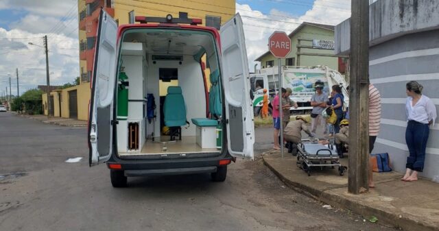 Homem fica ferido em acidente de trânsito no bairro Ipanema