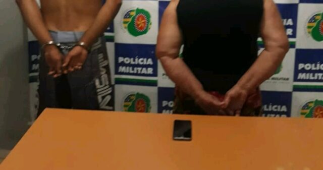Suspeito de furto de celular e receptadora são presos pela Polícia Militar em Ipameri