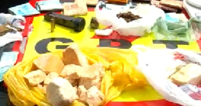 PM prende dois suspeitos por crime de tráfico de drogas em Pires do Rio