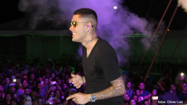 Sala Vip na cobertura do show do MC Kevinho em Catalão