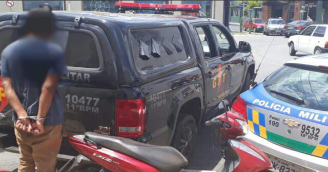 Polícia Militar detém ladrões de veículo em Catalão