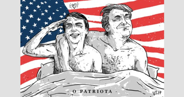 Bolsonaro Patriota? Só nas frases de campanha