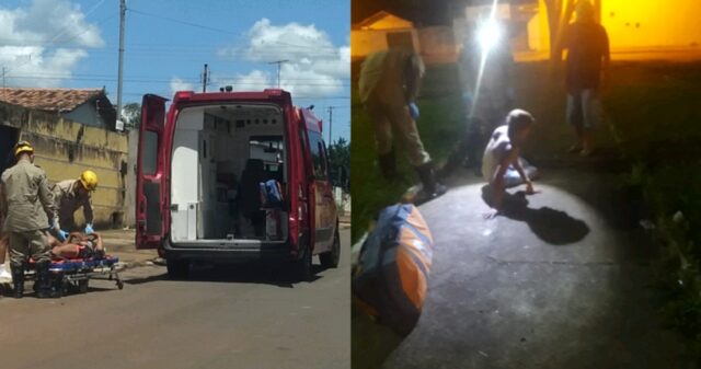 Duas pessoas foram vítimas por arma branca em Catalão