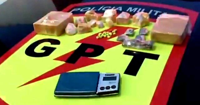 Suspeito é preso por tráfico de drogas no bairro Castelo Branco 1
