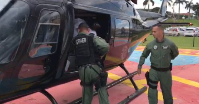 Operação organizada pelo Graer leva coração de criança ao Aeroporto de Goiânia