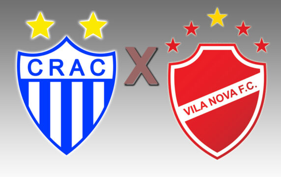 De olho nas quartas de final do Goianão, Crac e Vila Nova se enfrentam em Ipameri nesta tarde de quinta-feira (21)