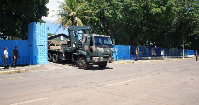 Equipe do Exército Brasileiro de Ipameri esta a caminho de Israelândia, para instalar ponte provisória em trecho da GO-060
